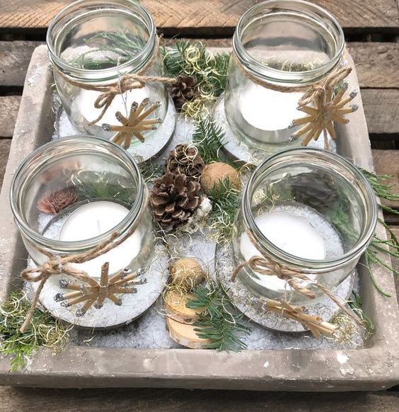 Riciclare barattoli di vetro: scopri i lavori di riciclo più belli che esistono per decorare il tuo&nbsp;Natale