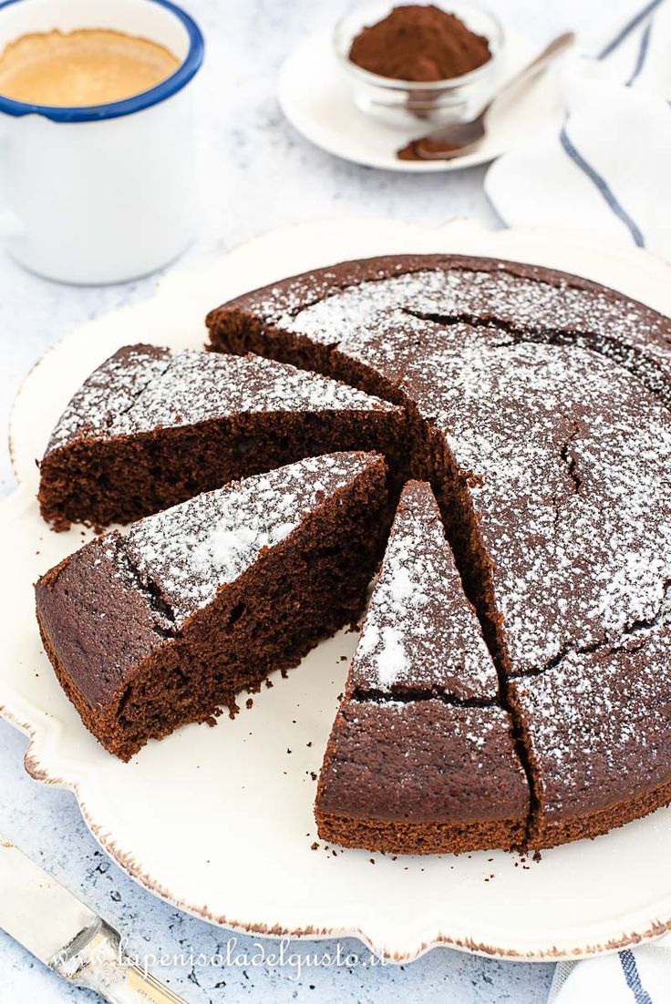 Torta all’acqua: aggiungi il cacao. Scopri la ricetta senza uova e senza latte! La prepari in 5&nbsp;minuti