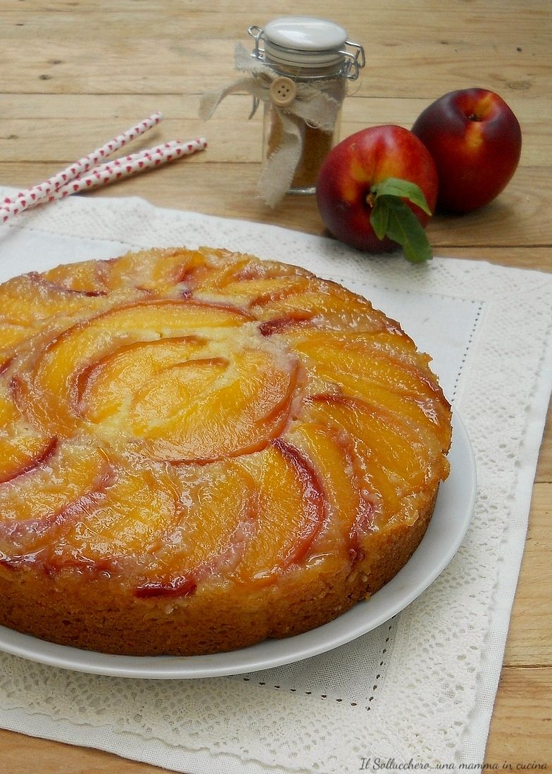 Torta light di pesche: la ricetta senza uova soffice e profumata! La prepari in 5&nbsp;minuti