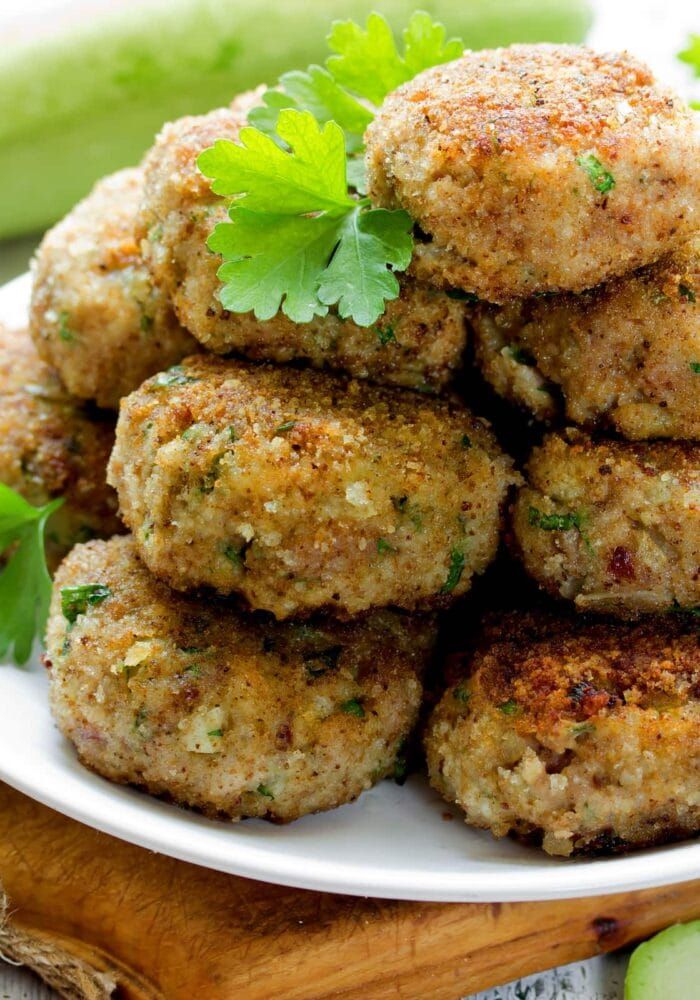 Crocchette di zucchine: sono super croccanti senza uova né formaggi! Aggiungi la menta sono&nbsp;irresistibili