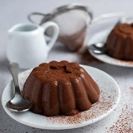 Budino light al cioccolato e arancia: il dessert senza uova e latte! Scalda il cuore ed è super cremoso e&nbsp;profumato