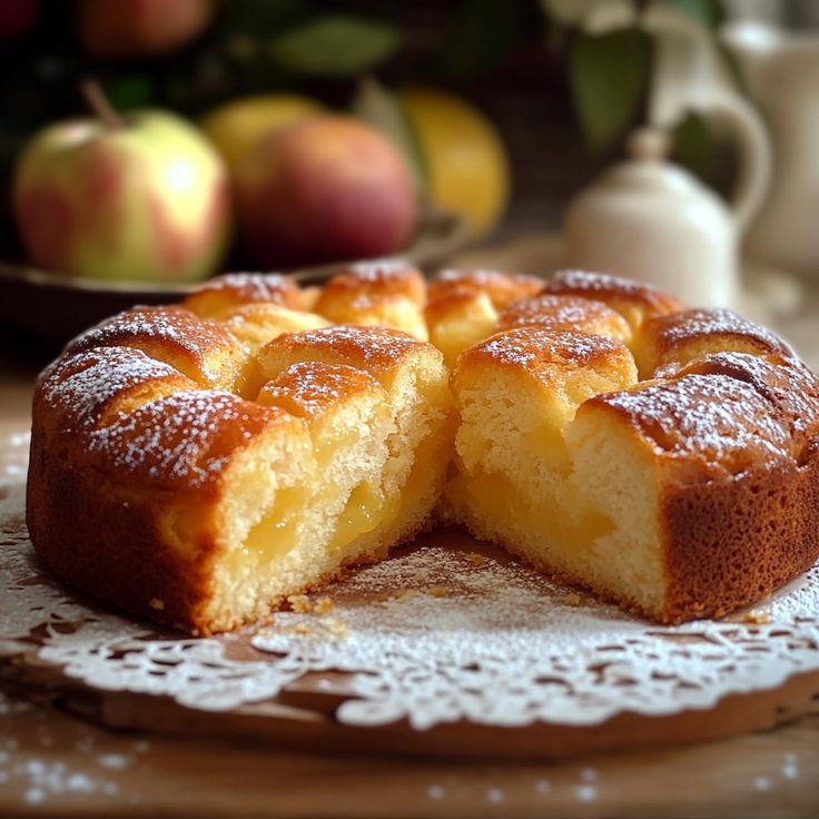 Torta di mele e noci: niente uova, niente latte e niente burro! Ecco la ricetta leggera e rustica da fare in 5&nbsp;minuti