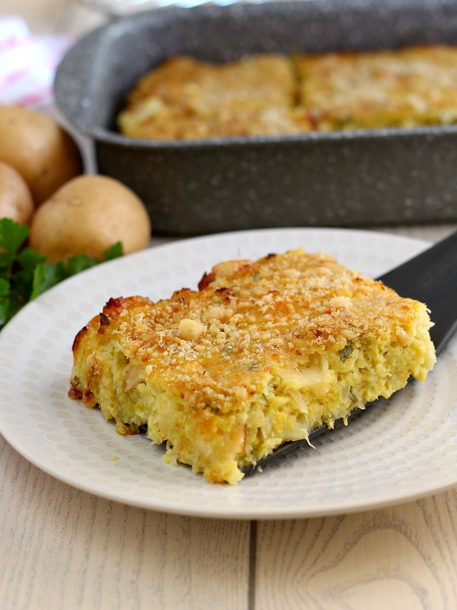 Sformato di verdure: nessuno vorrà più la carne! Aggiungi la crema di patate e&nbsp;ceci