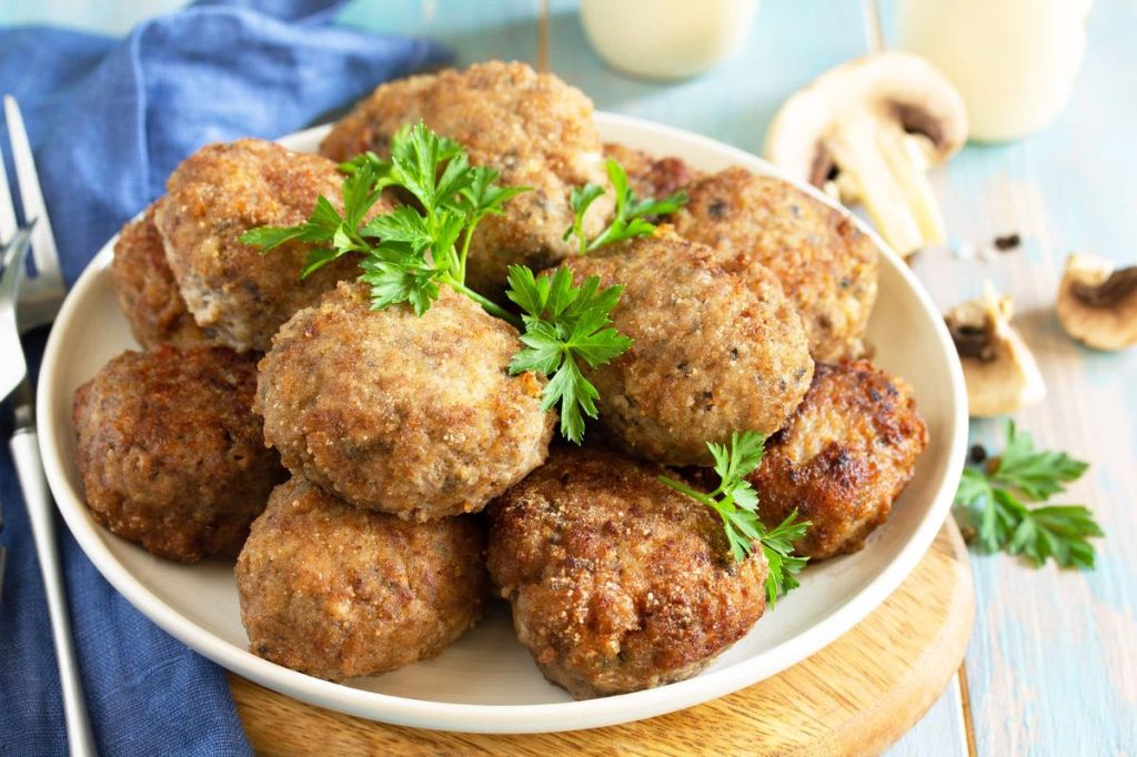 Polpette di funghi: con gli Champignon saranno irresistibili! Usa la Farina di&nbsp;Ceci