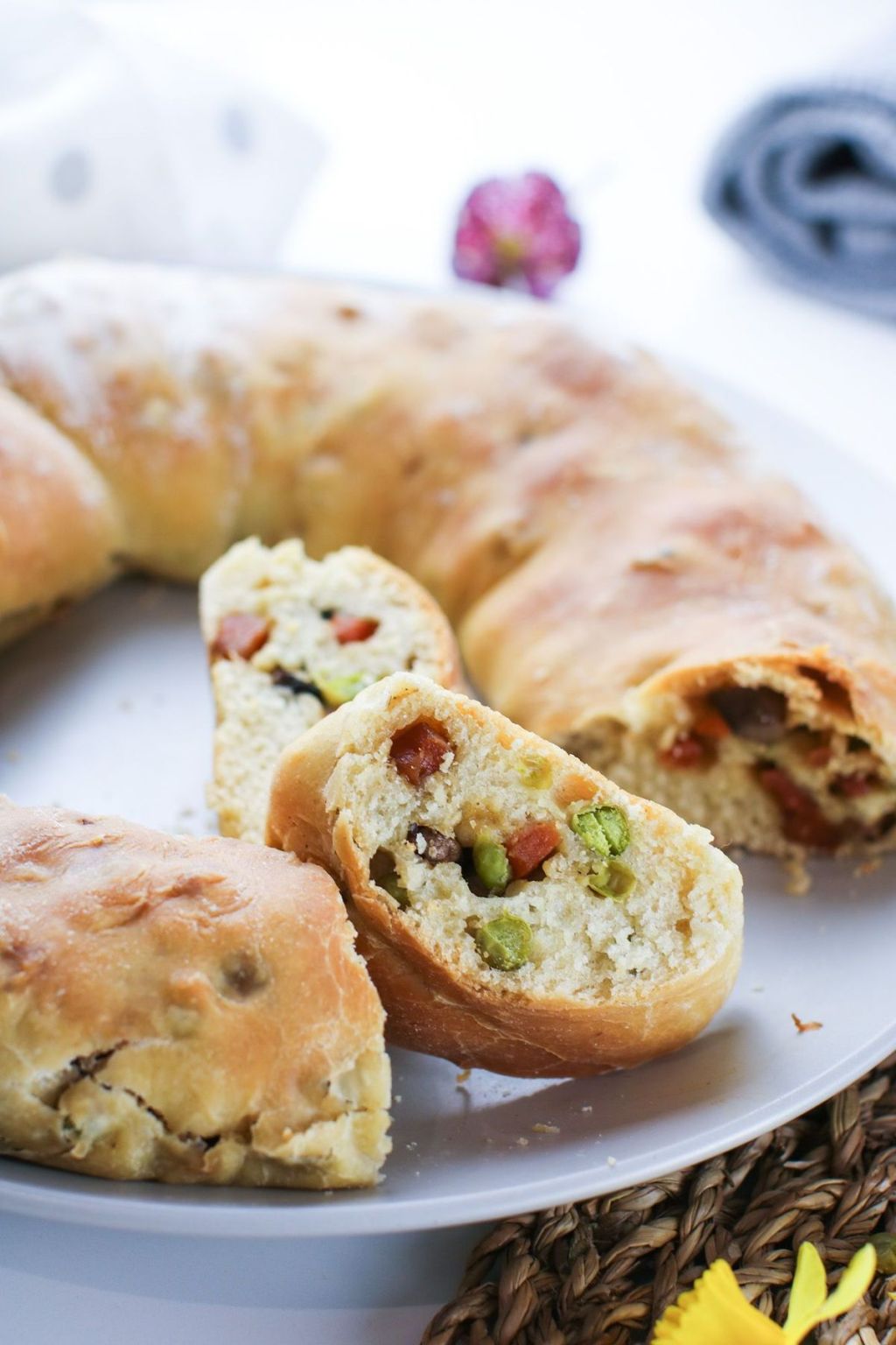 Casatiello Napoletano: ecco la versione Light e ripiena di Verdure del famoso rustico di Pasqua! Piacerà a tutta la&nbsp;famiglia