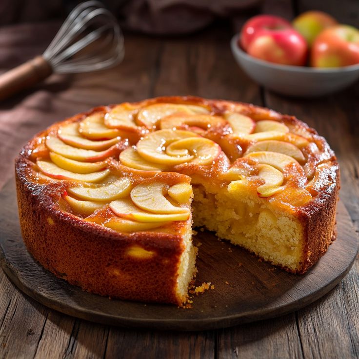 Torta di Mele: sostituisci le uova con l’Acqua! Sarà super leggera e irresistibile! La prepari in 5&nbsp;minuti