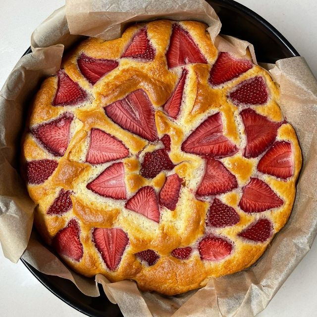 Torta di Fragole: sostituisci le Uova con l’Acqua! Prova questa ricetta Light da fare in 5&nbsp;minuti