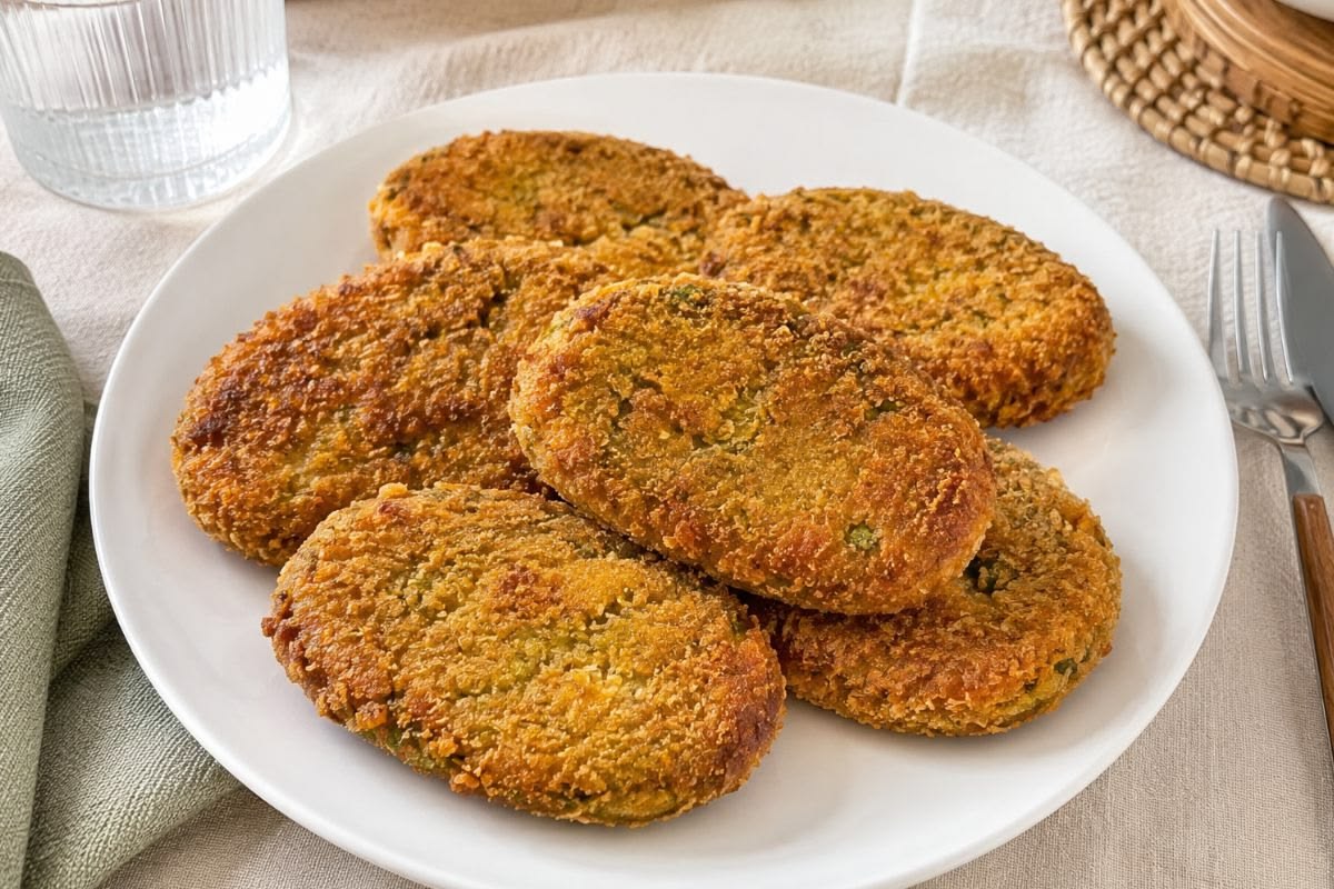 Cotolette di Zucchine: te ne bastano DUE! Aggiungi la Farina di Ceci e saranno croccantissime anche senza uova! Piaceranno anche ai bambini